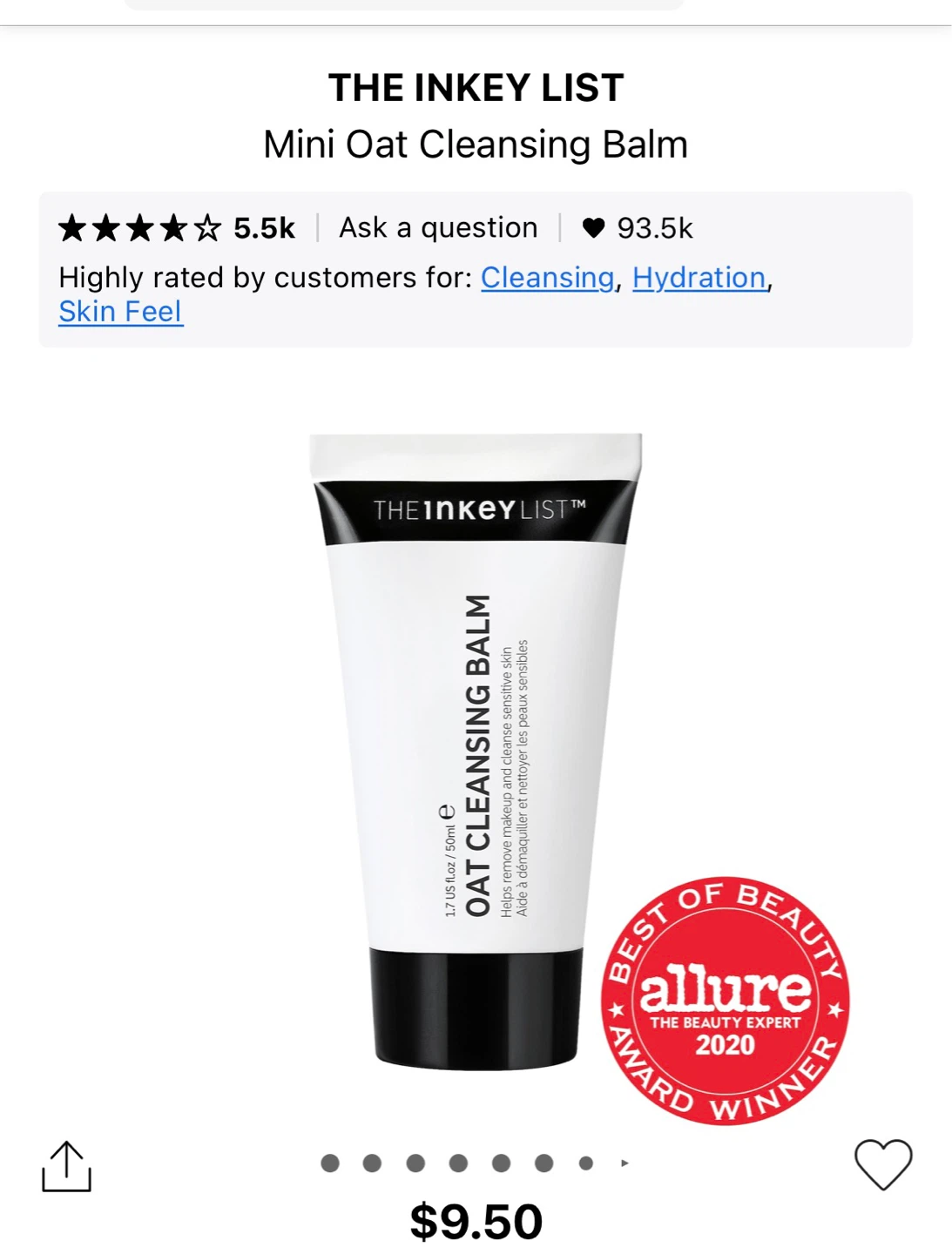 The Inkey List skincare