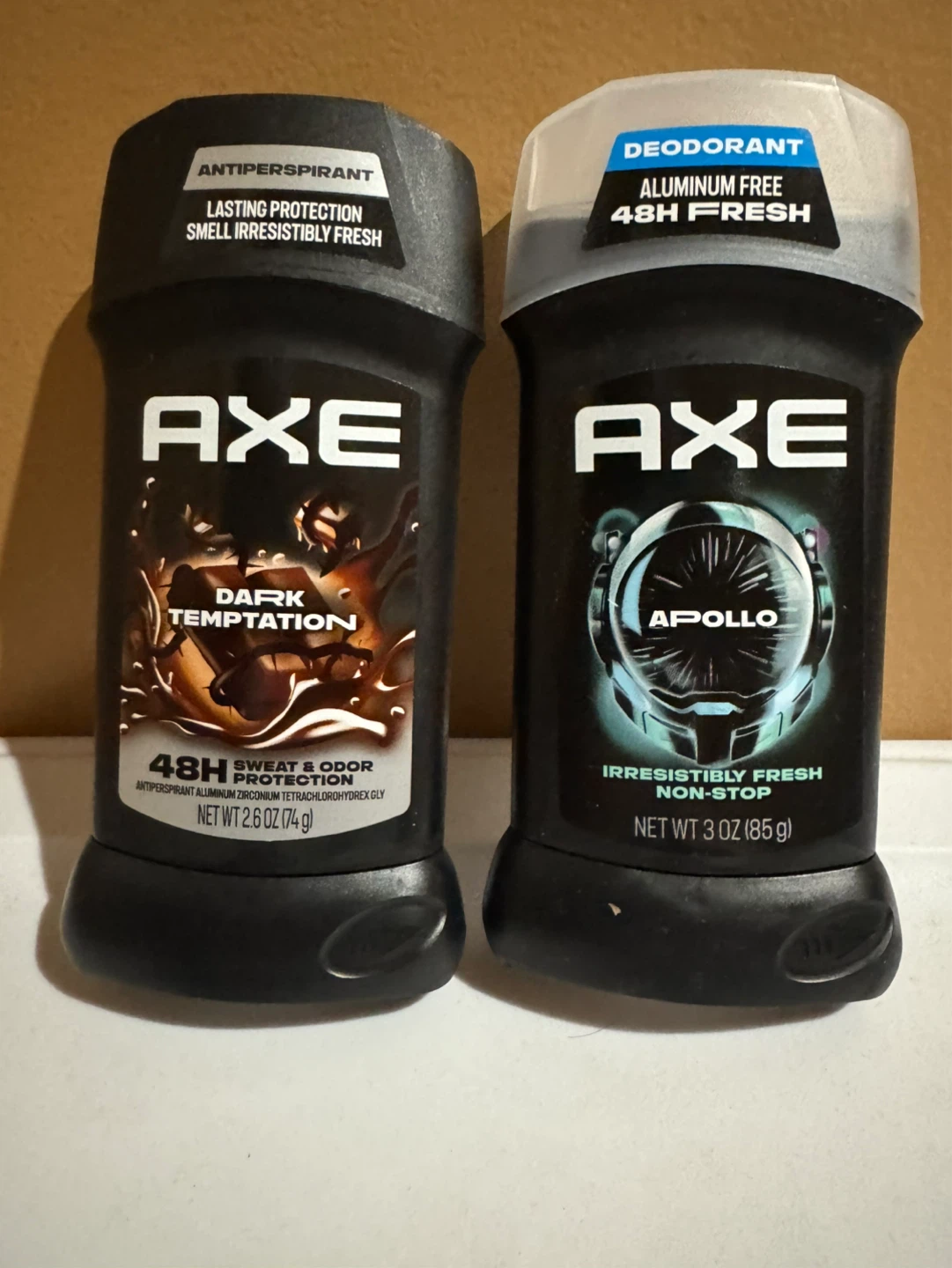 Axe & Degree Deodorant/Antiperspirant Lot (3 Sticks) - photo 2