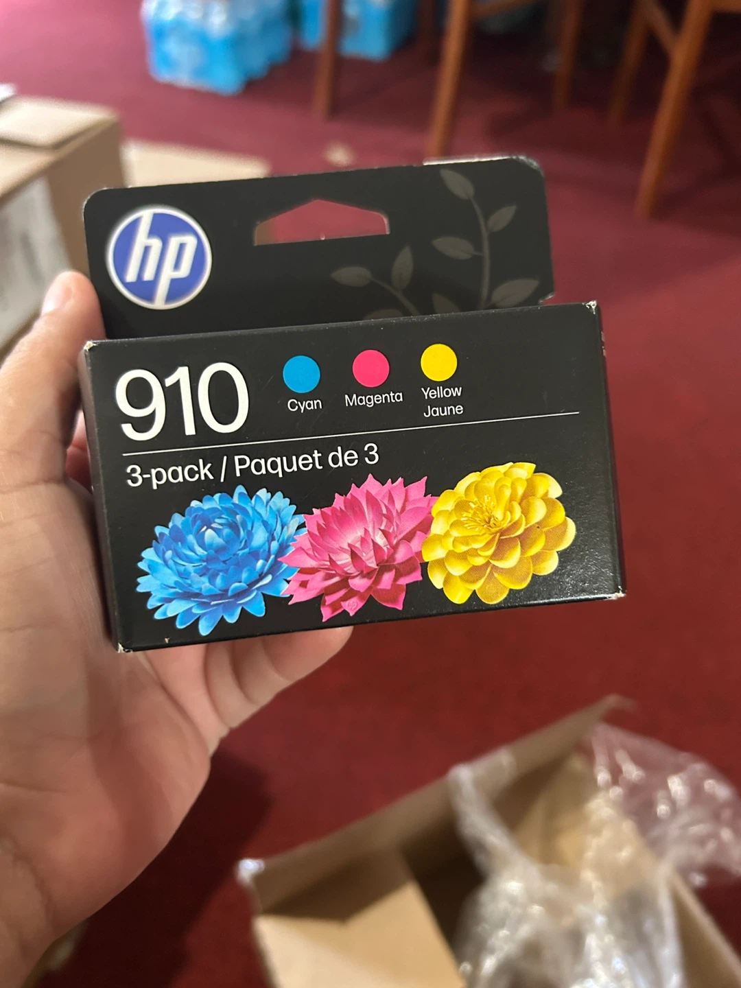 HP 910 3-Pack Ink Cartridges Cyan, Magenta, Yellow - photo 2
