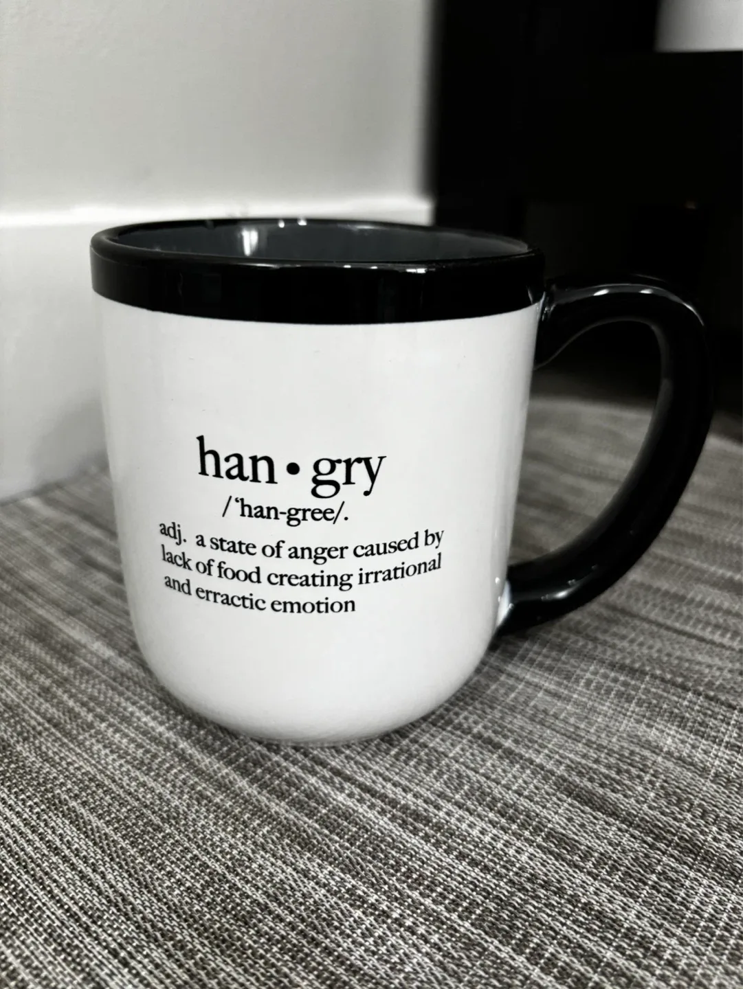 Funny "Hangry" Coffee Mug - photo 2