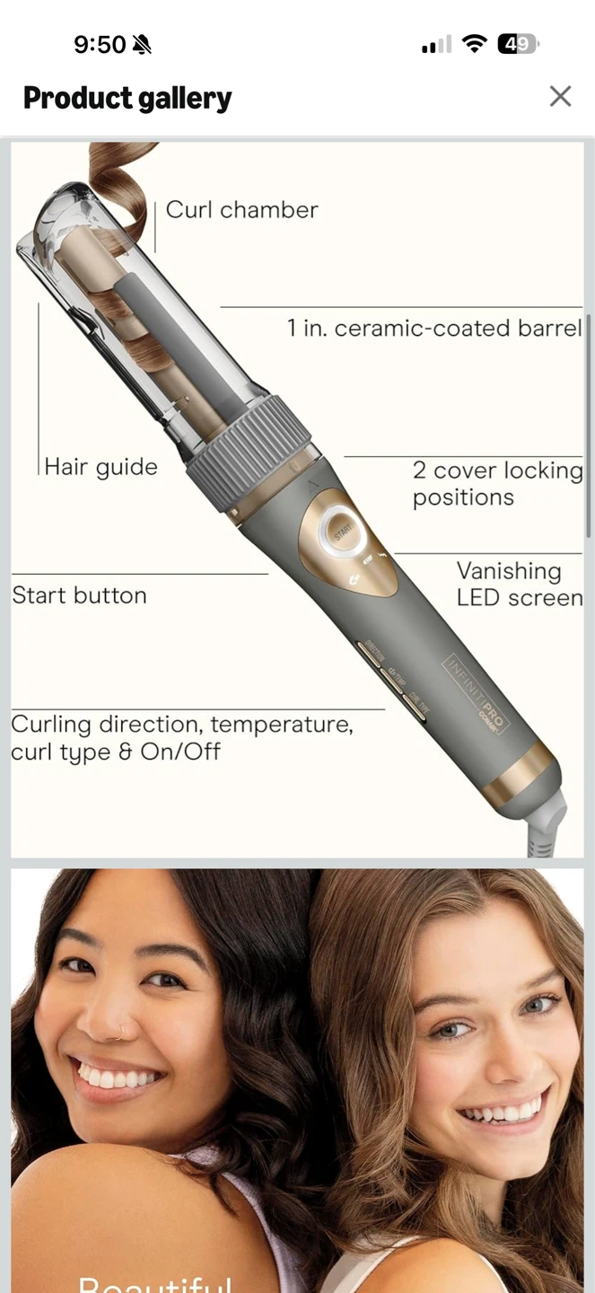 INFINITIPRO by Conair Auto Curler – Ceramic Curl Secret 🔥