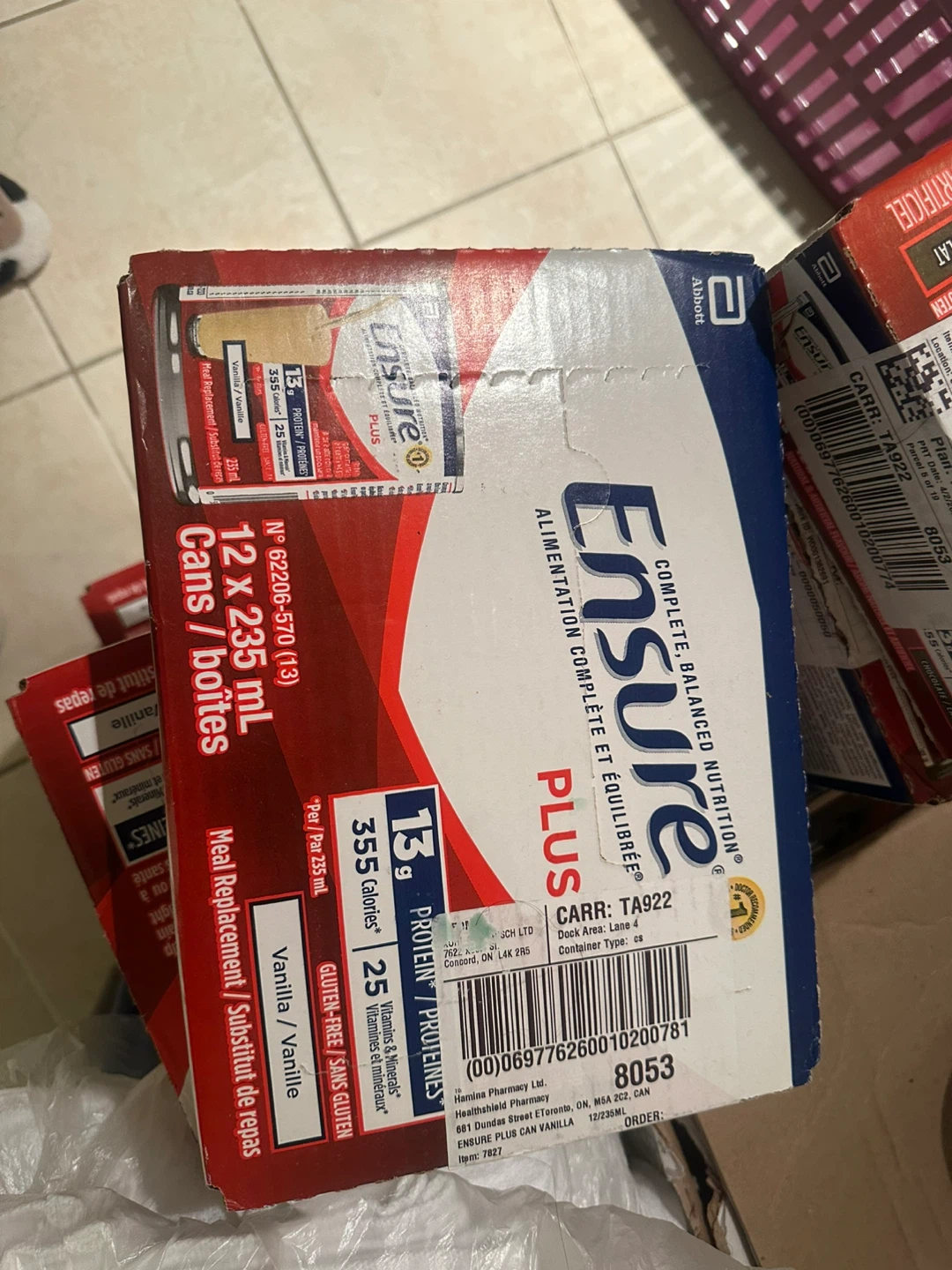 Ensure Plus Meal Replacement Vanilla 12 x 235 mL Cans - photo 3