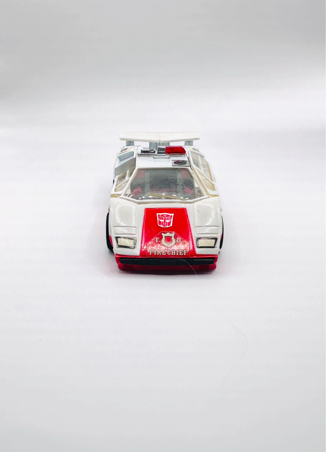 Transformers Red Alert Fire Chief Lamborghini 1985 - photo 3