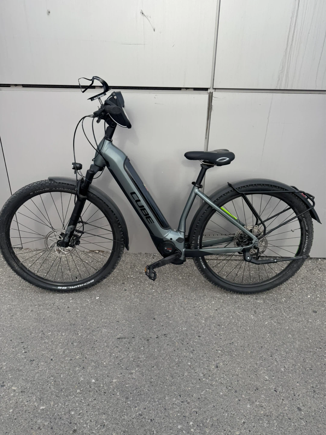 Cube E-Bike Grey