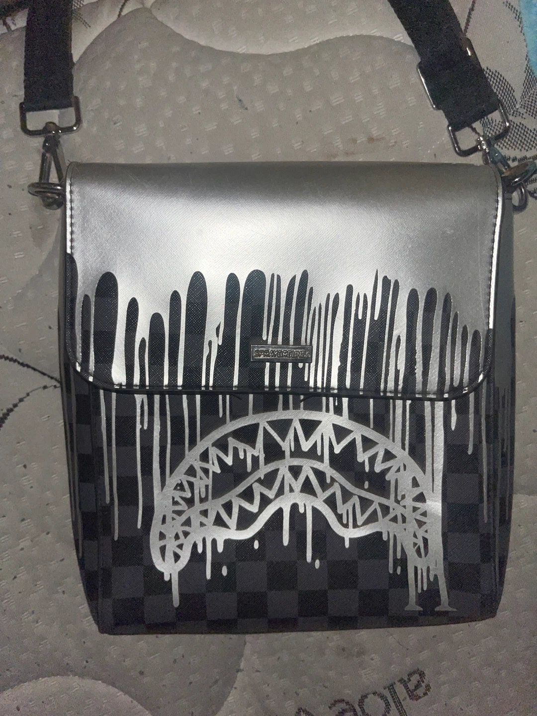 Sprayground Shark Mouth Drip Shoulder Bag