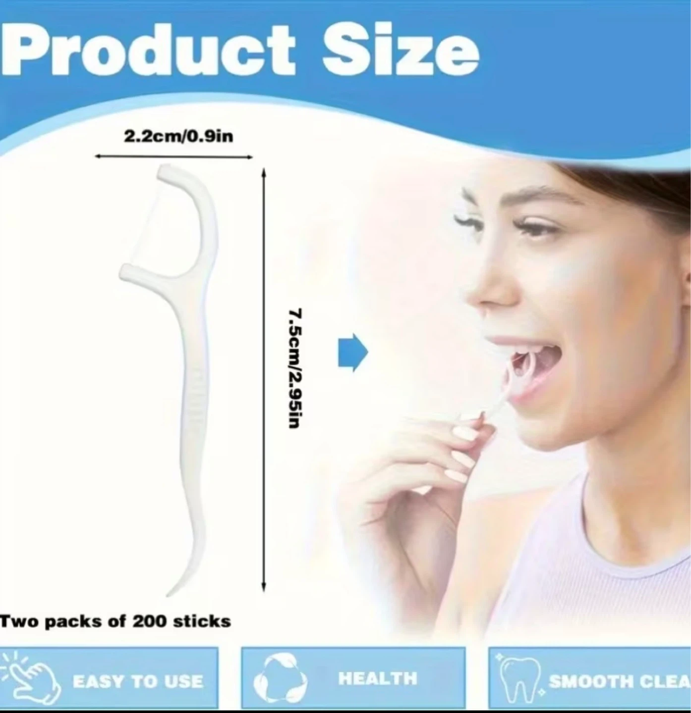 Zhangyin Classic Floss Rods - 200 PCS