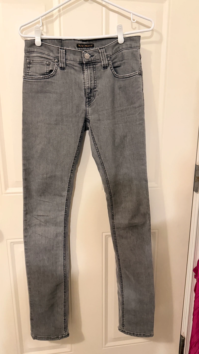 Jeans Grey Slim Fit Jeans Size M - photo 2