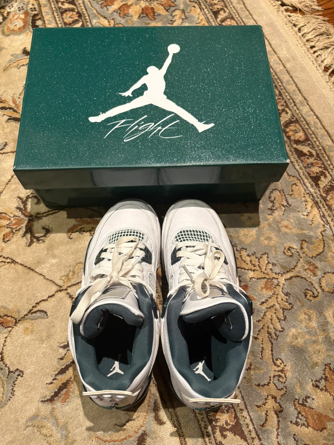 Air Jordan 4 "Midnight Navy" Sneakers with Box