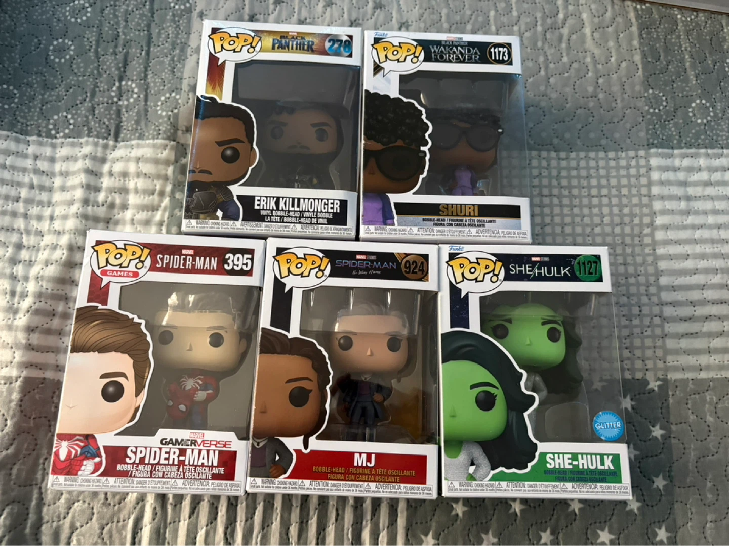 Funko Pop! Marvel Figures - 5 Piece Bundle