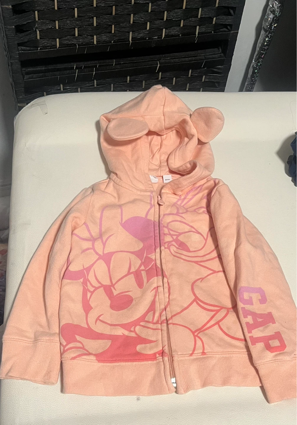 Gap Toddler Minnie Mouse Zip-Up size 3 kids