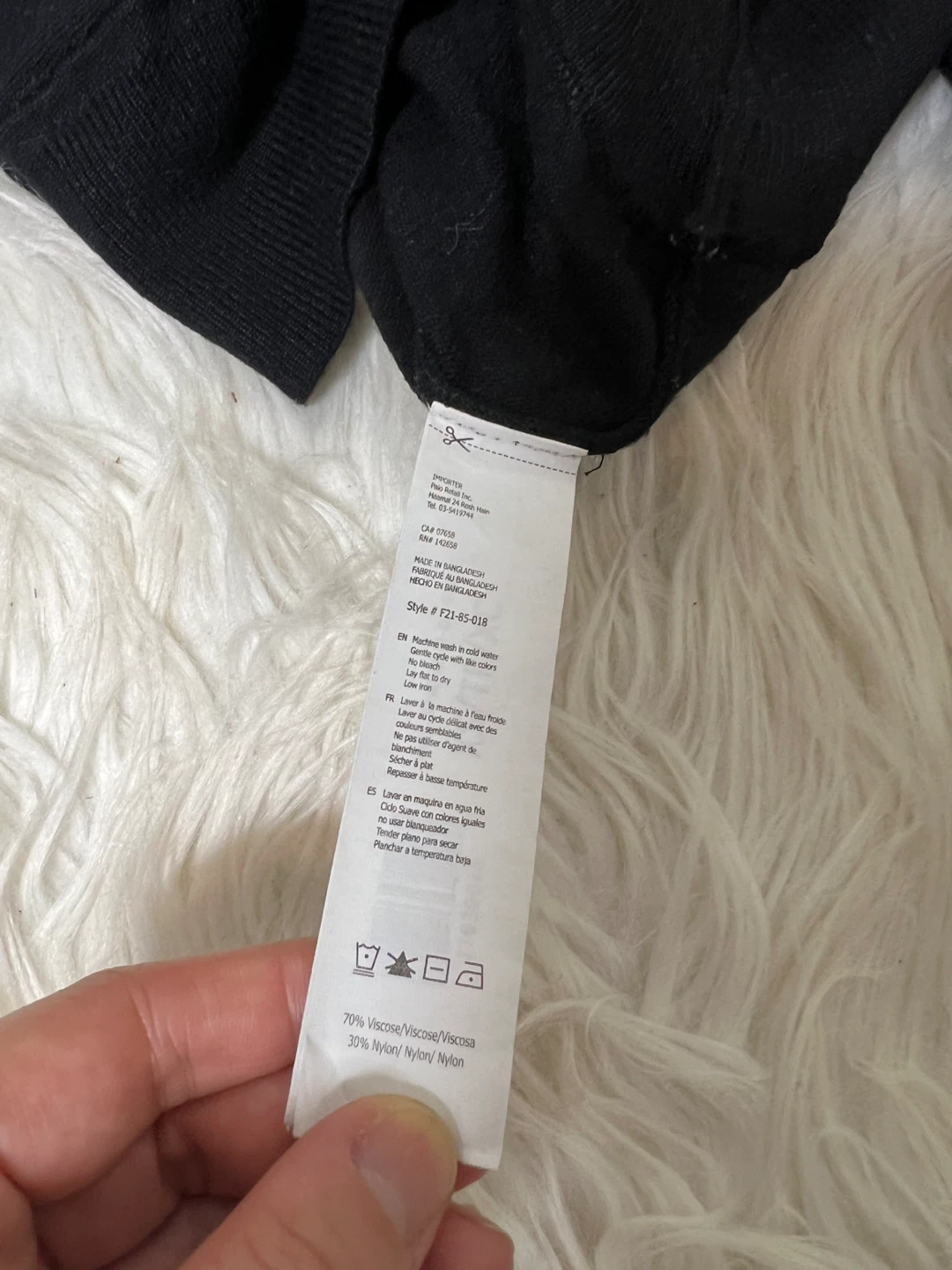 Forever 21 Black Boat Neck Sweater - photo 3