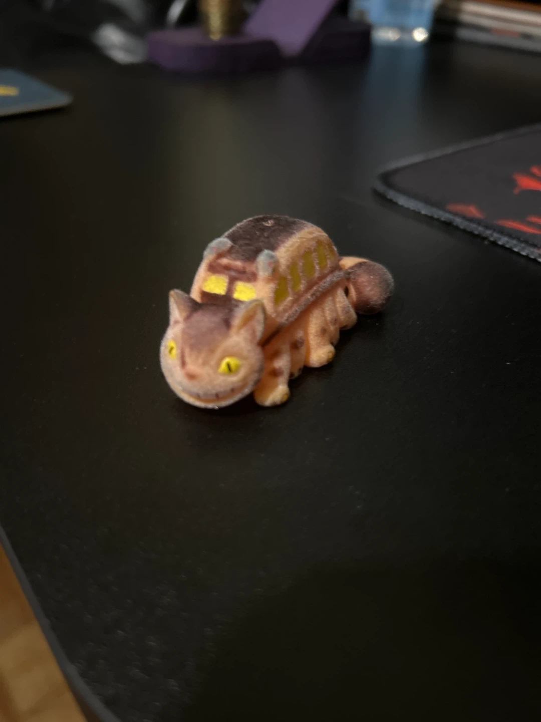 Flocked Catbus Figure