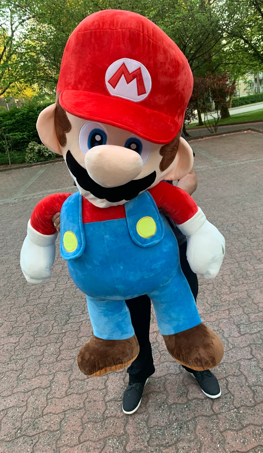 Official Nintendo Super Mario Bros 48 inch / 4 ft JUMBO Plush