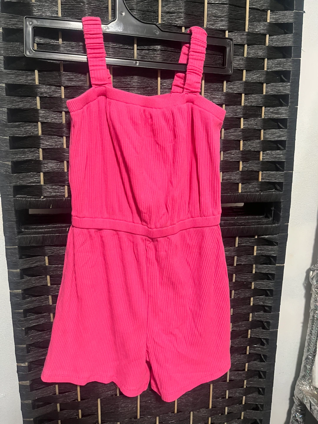Kids Pink Ribbed Romper size 5t kids - photo 2