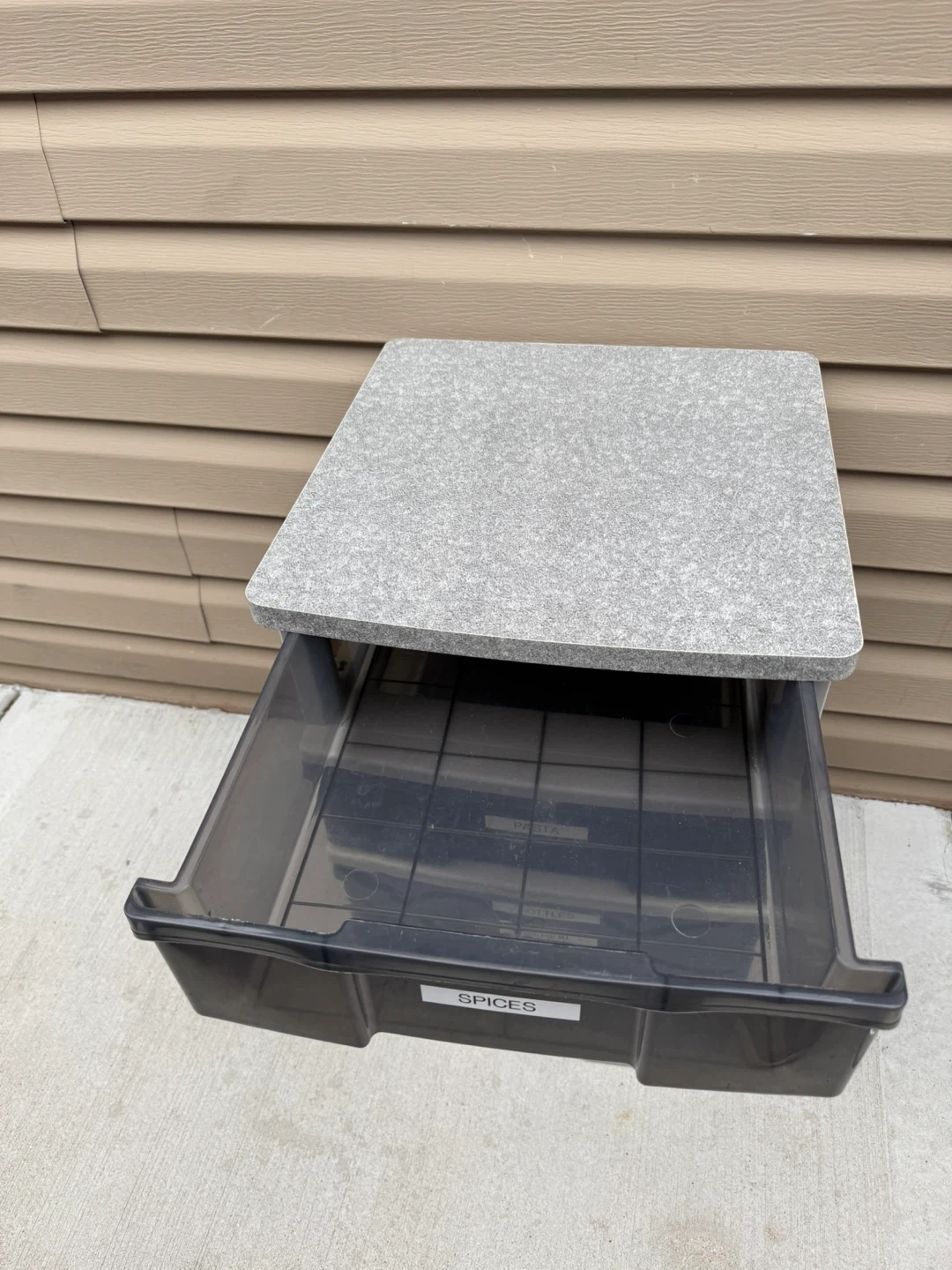 3-Drawer Storage Organizer with Top Counter - photo 2