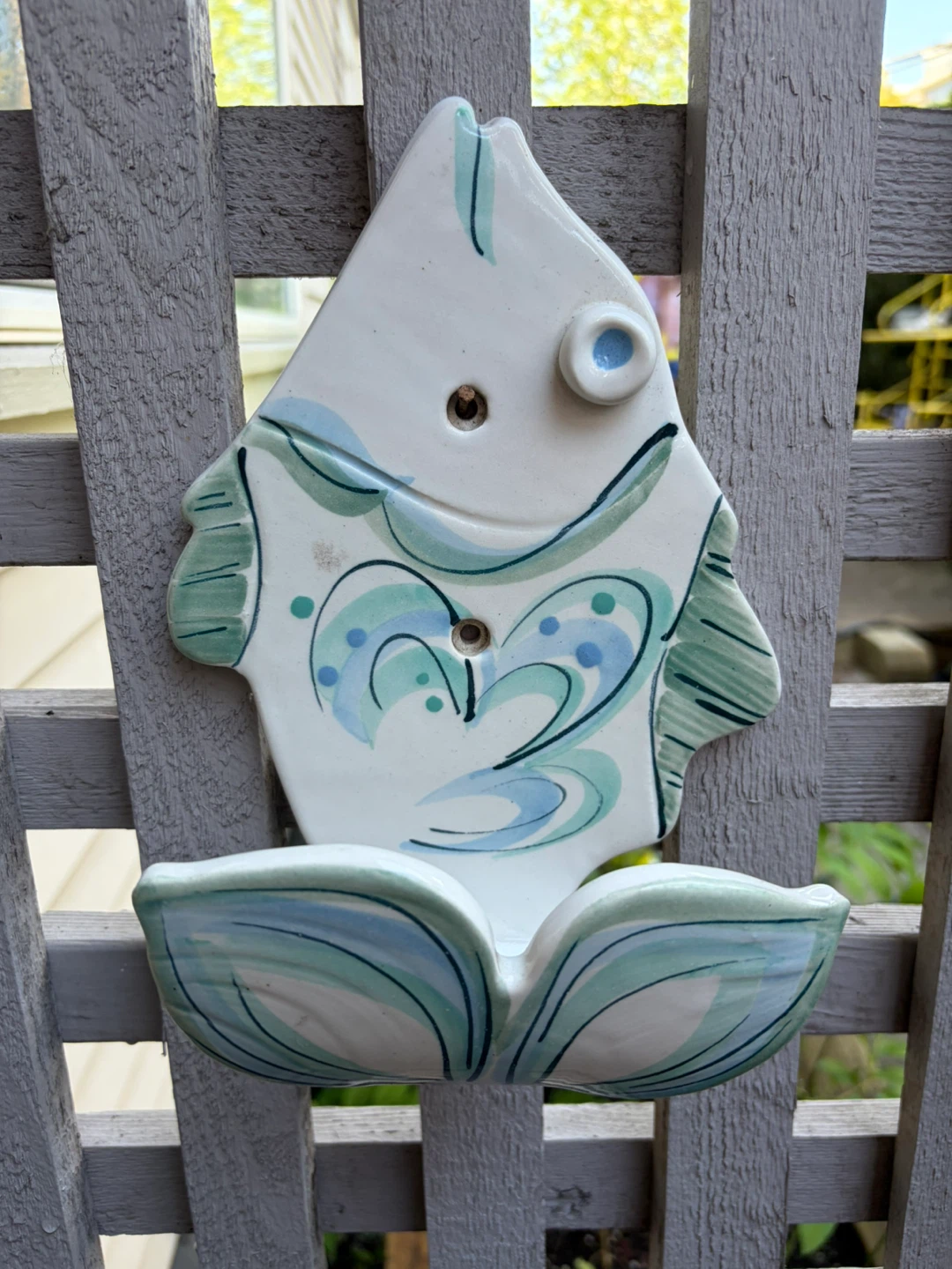 Ceramic Fish Wall Decor or Cabin decor - photo 2