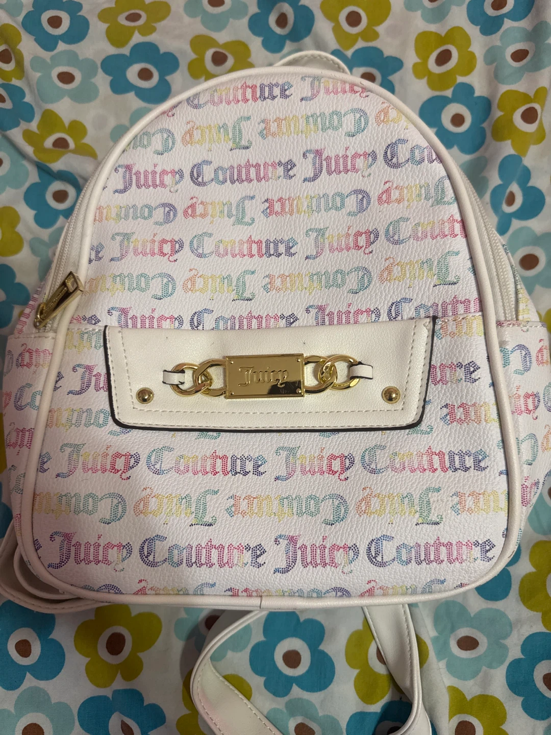 Juicy Couture White Backpack