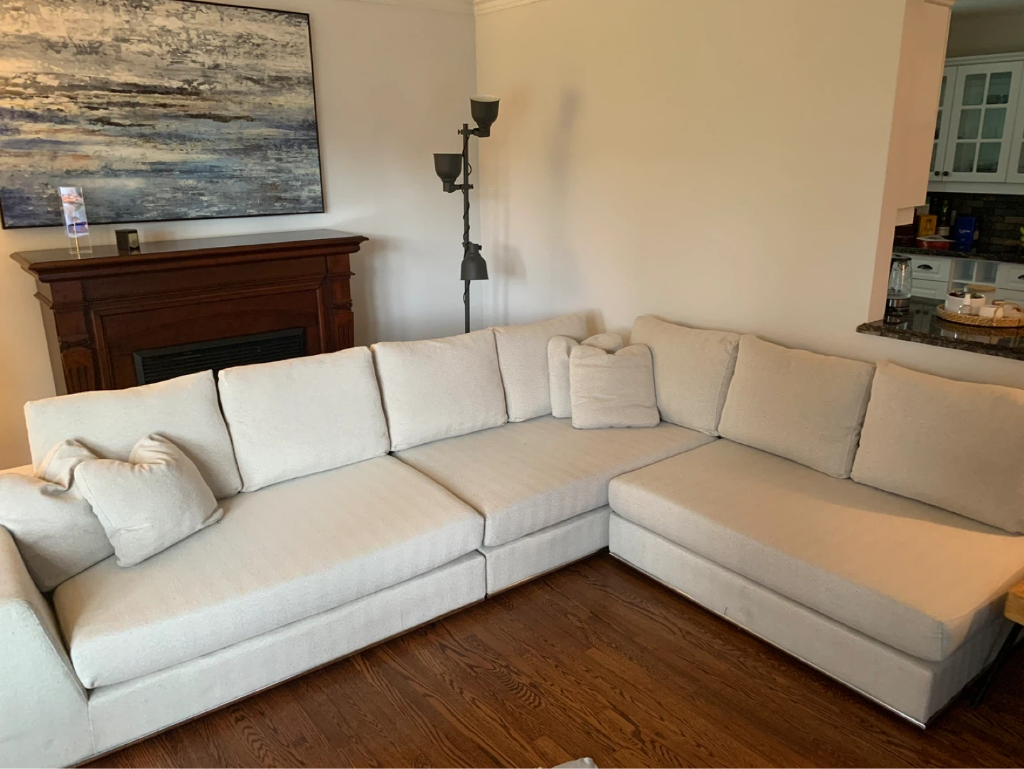 White Sectional Sofa