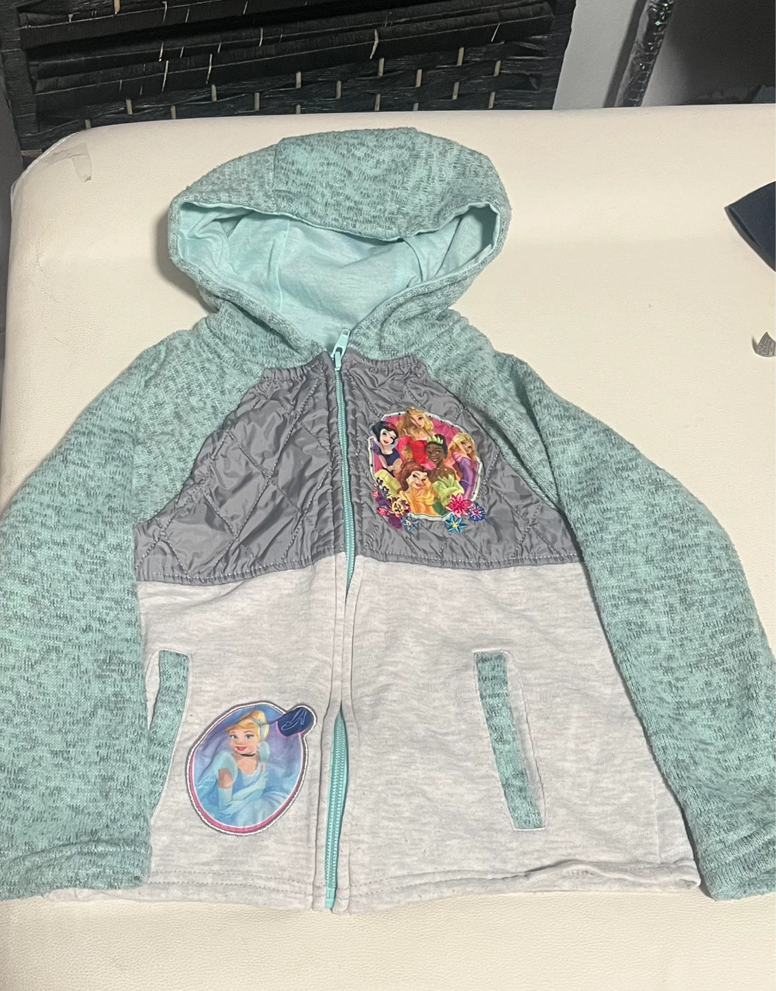 Kids Disney Princess Zip-Up size 5 kids