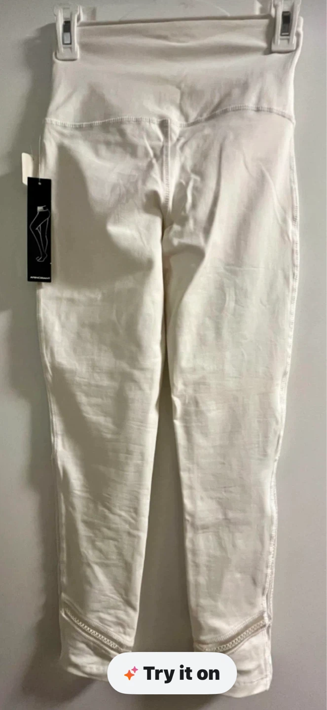 Tribal White Capri Leggings - XS - photo 5
