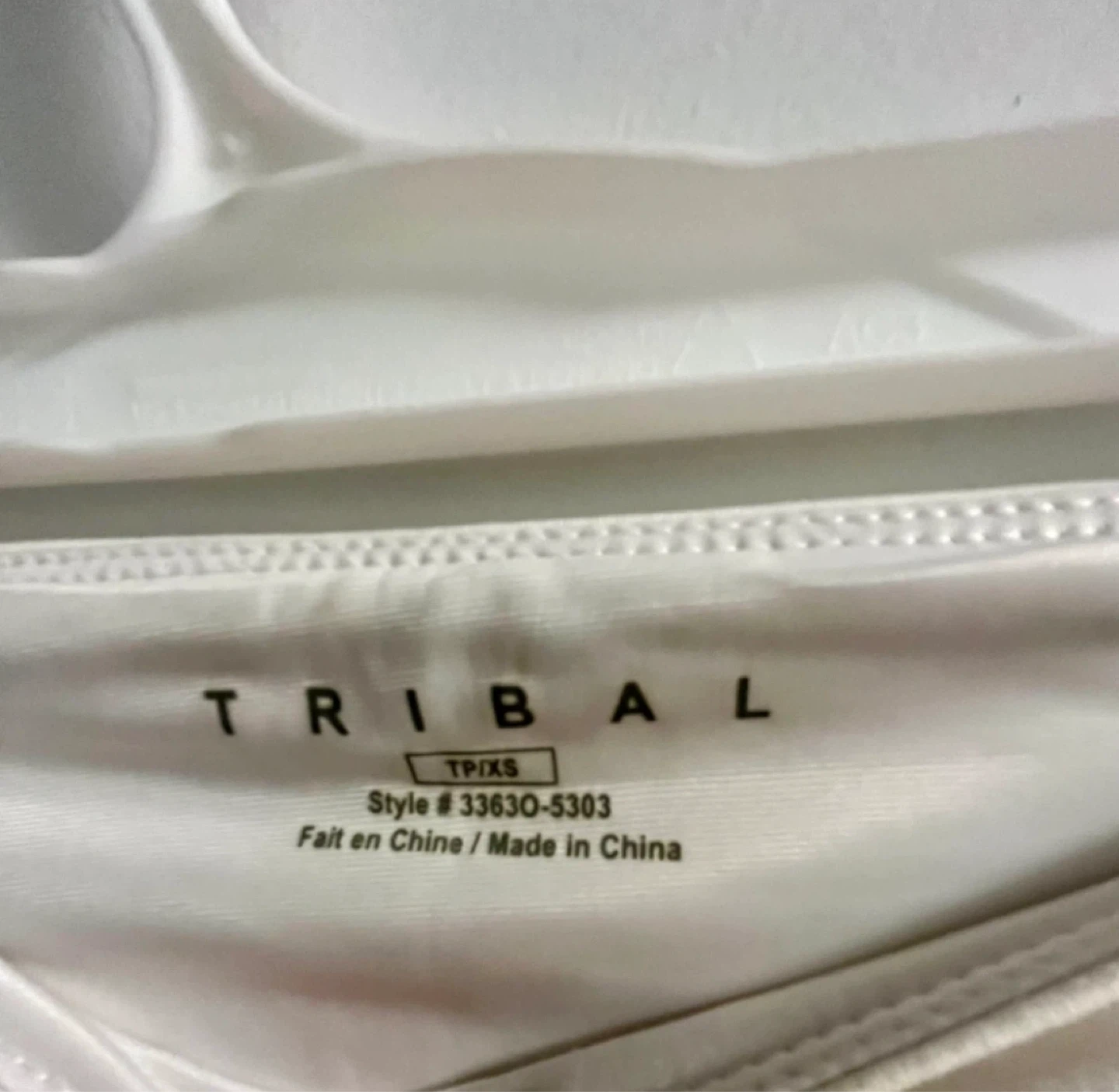 Tribal White Capri Leggings - XS - photo 2