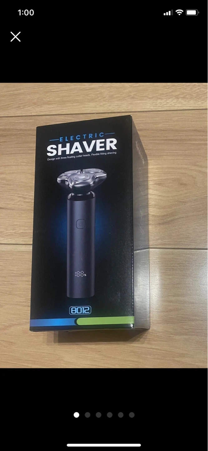 Electric Shaver for Men, 3-Blade, Waterproof, Type-C Charging - photo 5
