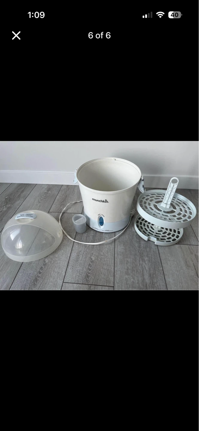 Munchkin Steam Baby Bottle Sterilizer - photo 3