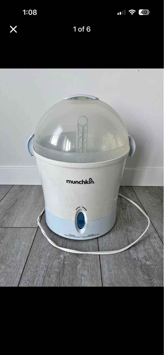 Munchkin Steam Baby Bottle Sterilizer