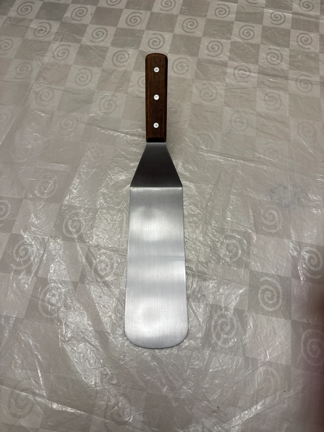 Stainless Steel Spatula with Wooden Handle(good condition)