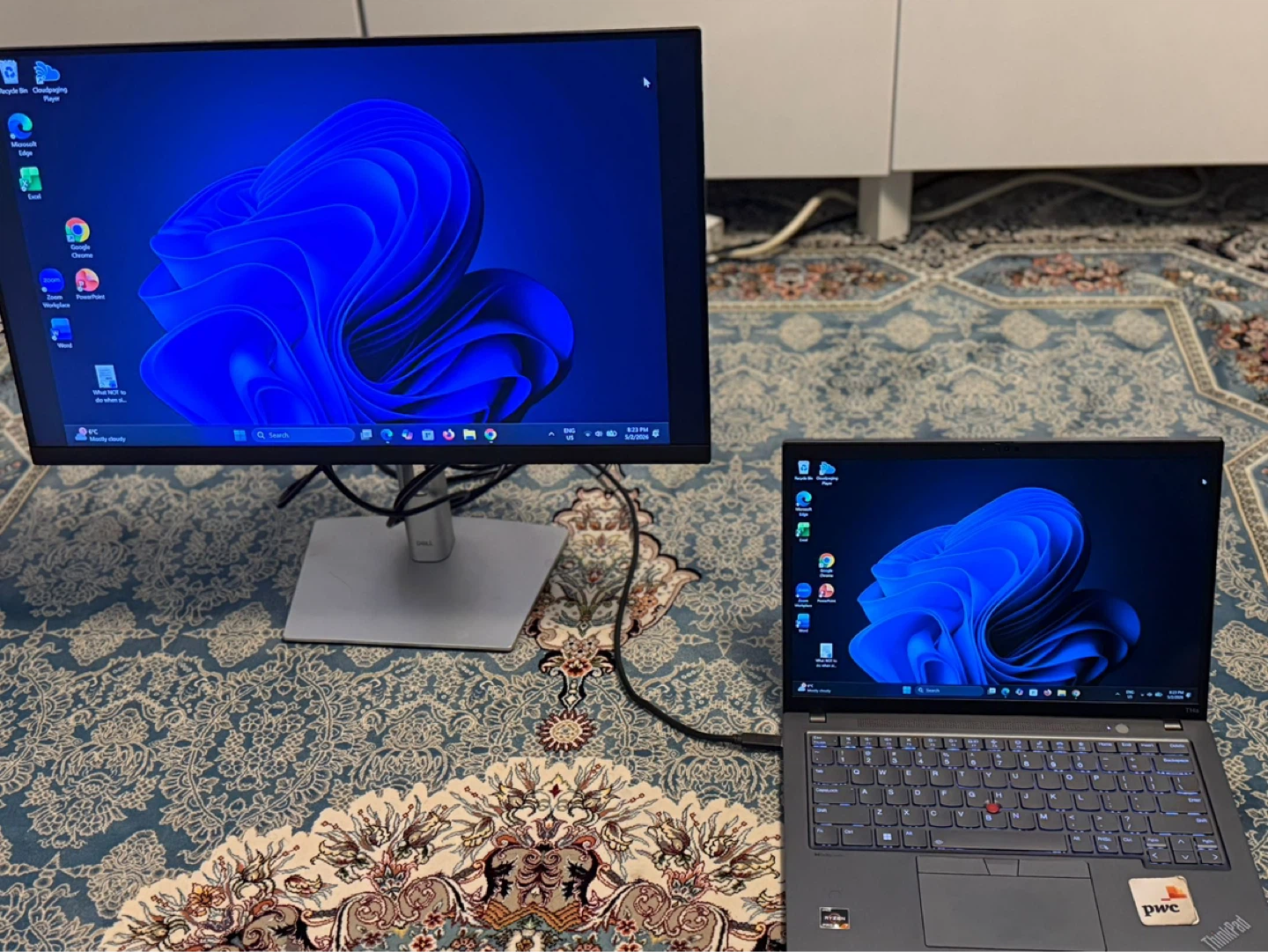 DELL P2422HE Flat Panel Monitor