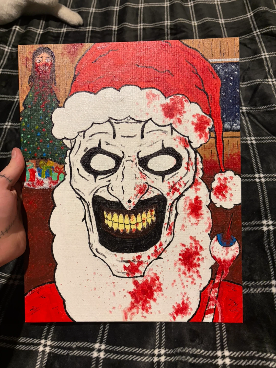 Terrifier Handmade Painting