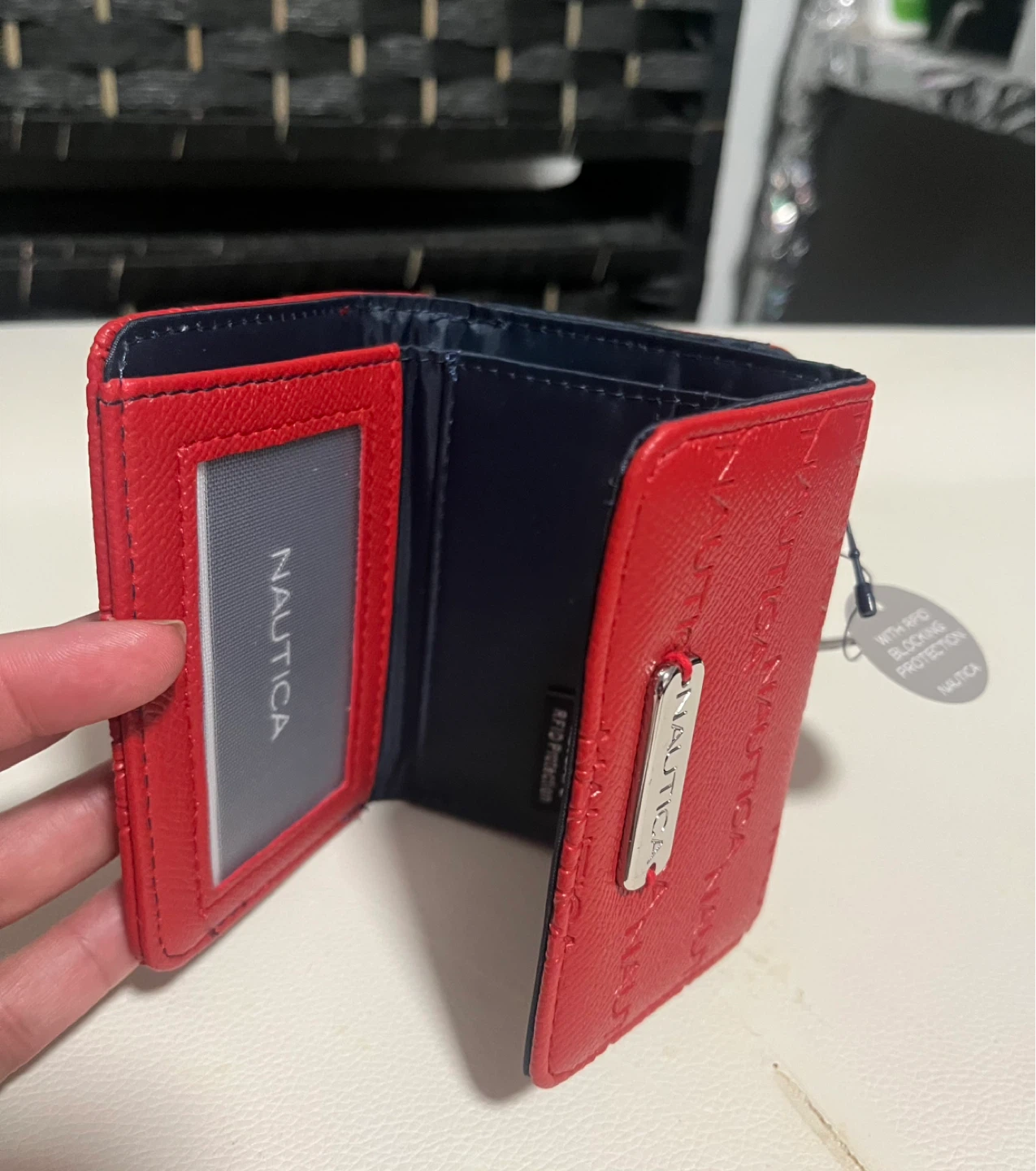 Nautica Red RFID Blocking Wallet - photo 2