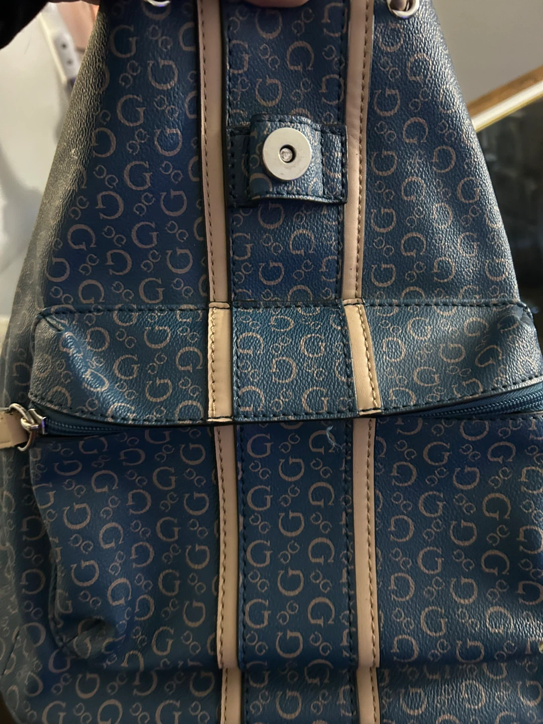 Guess Logo Print Backpack - photo 5