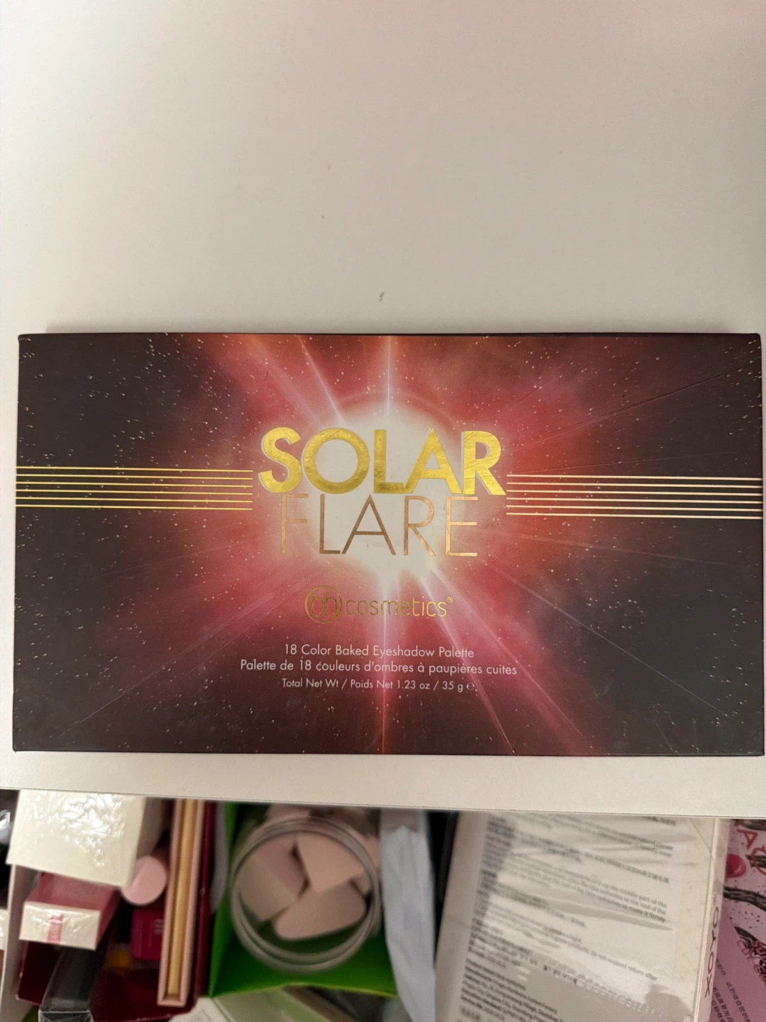 BH Cosmetics Solar Flare 18 Color Baked Eyeshadow Palette