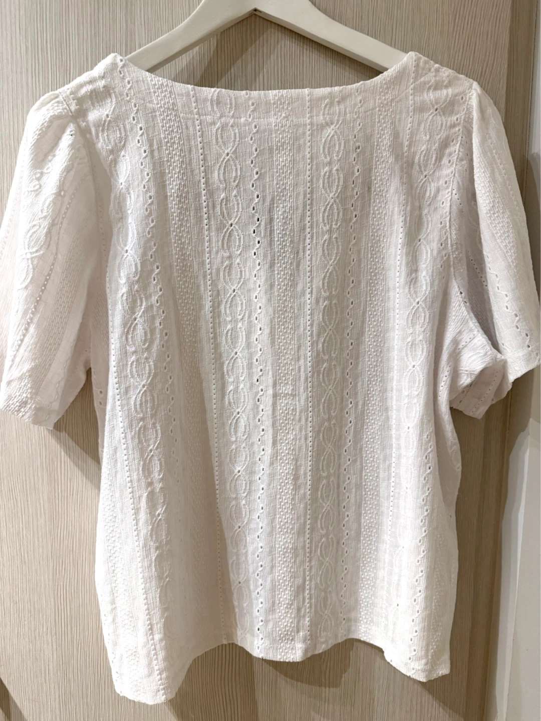 Cute White Signature Lace Top by Reitmans - Size L - photo 5