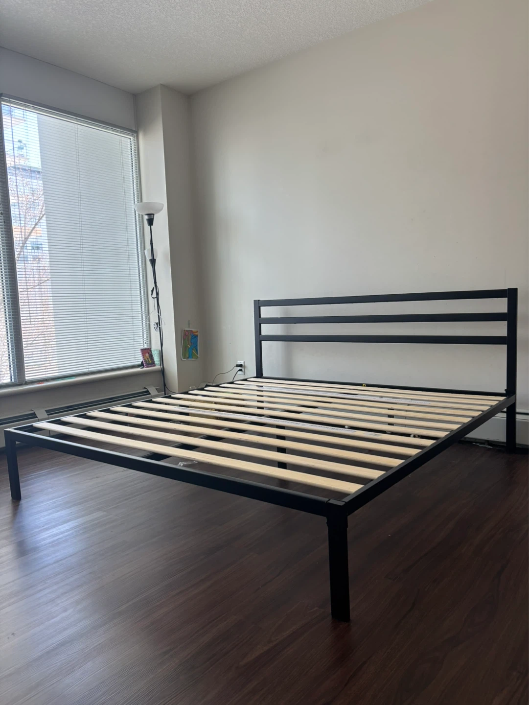 King size Black Metal Bed Frame