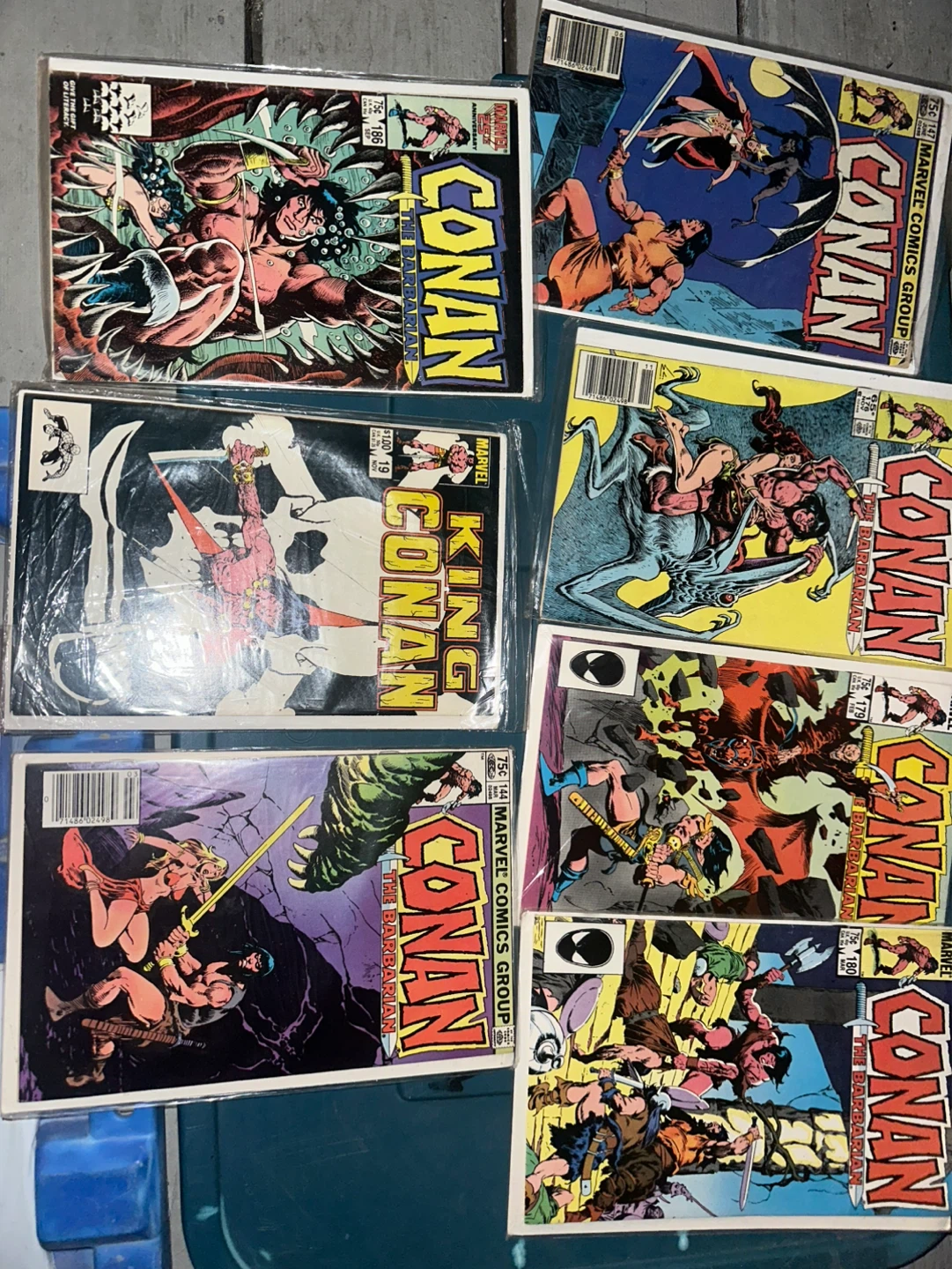 Collection of Conan the Barbarian Comic Books