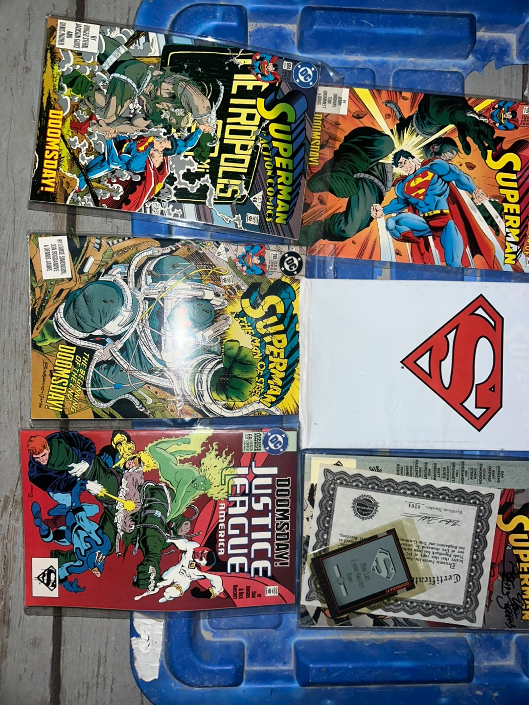 Superman & Justice League Comic Book Lot - photo 2