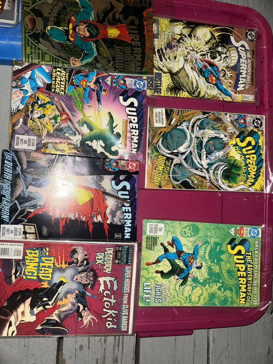 Superman Comic Books Lot