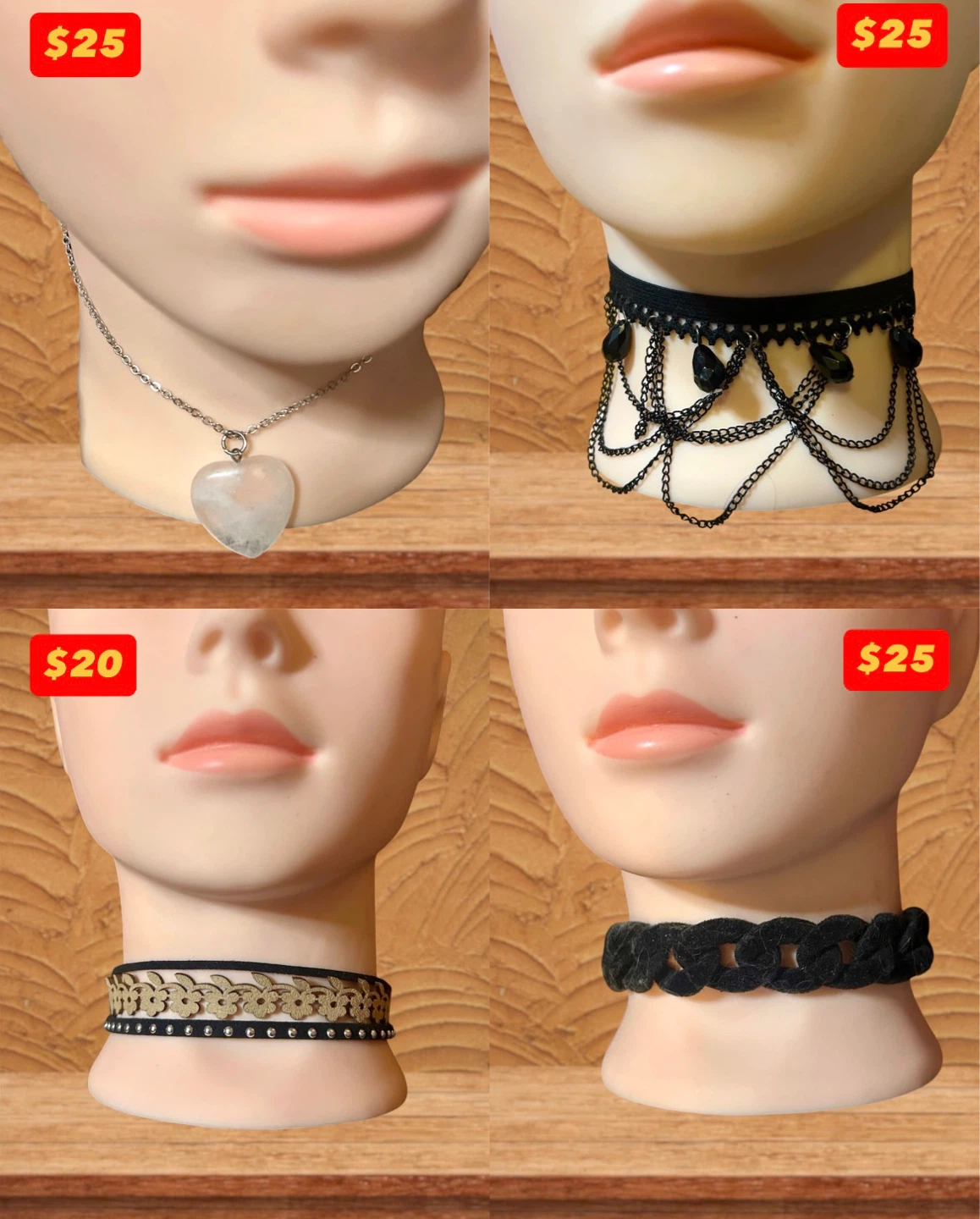 Assorted Necklaces & Chokers