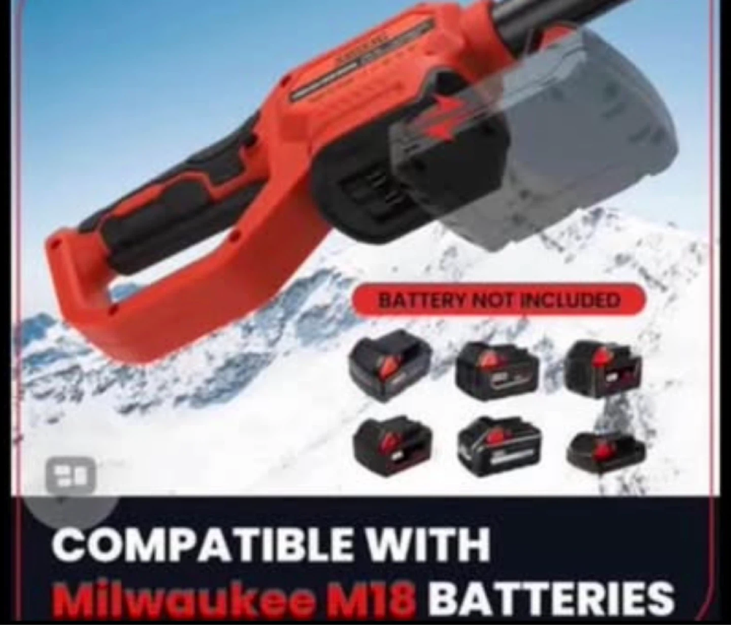 Electric Snow Blower - 11" Cleaning Width - photo 2