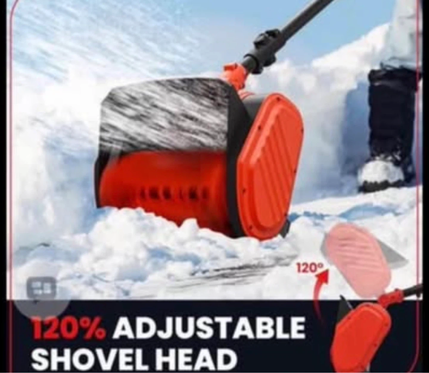 Electric Snow Blower - 11" Cleaning Width - photo 3