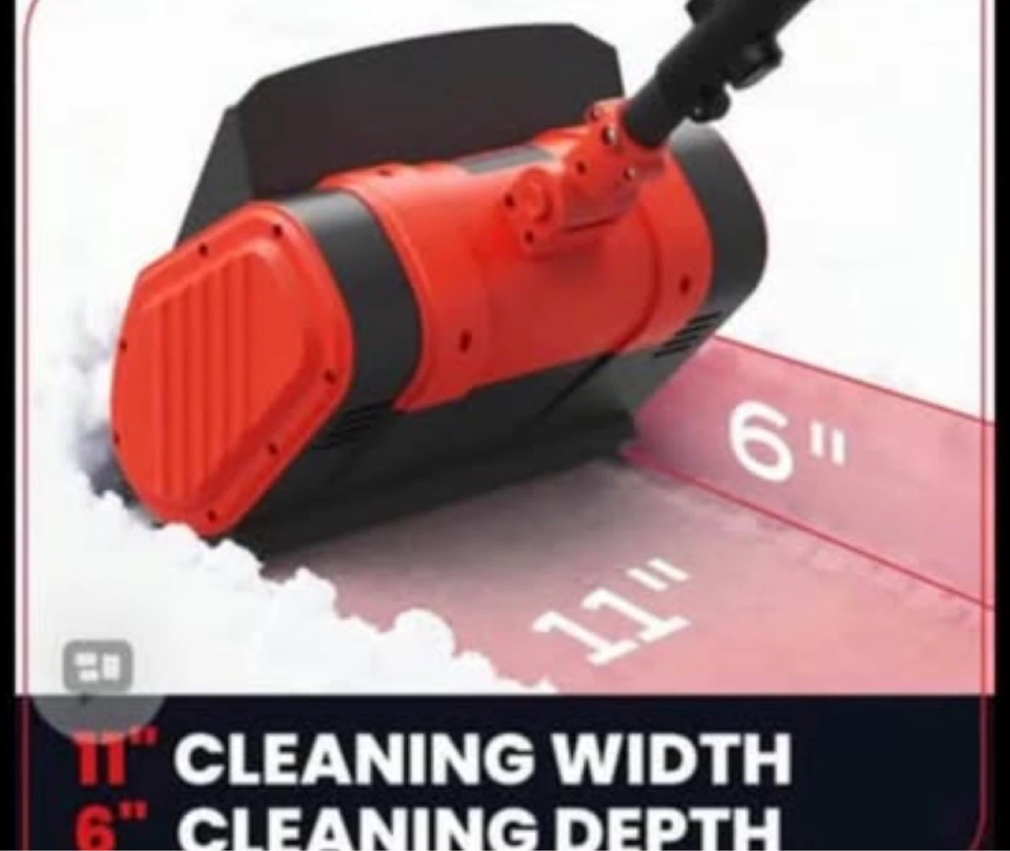 Electric Snow Blower - 11" Cleaning Width - photo 4