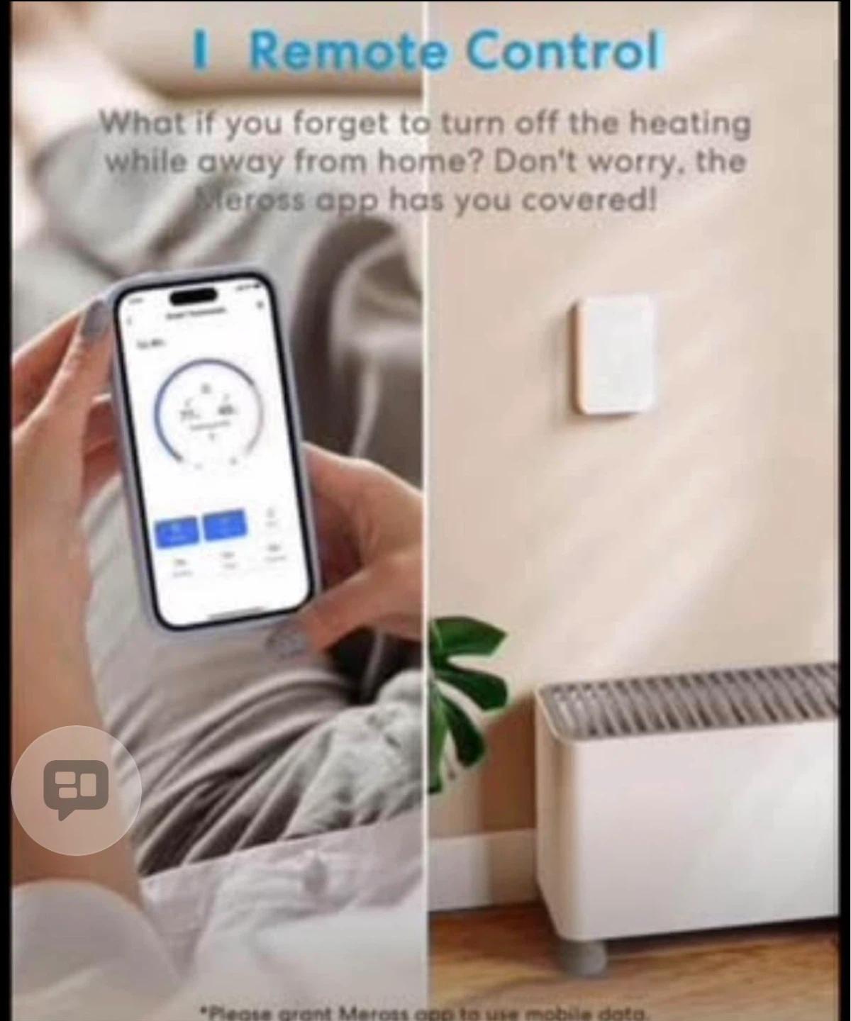 Meross Smart Thermostat for Electric Heating