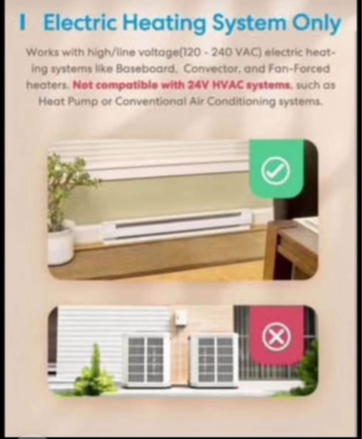 Meross Smart Thermostat for Electric Heating - photo 2