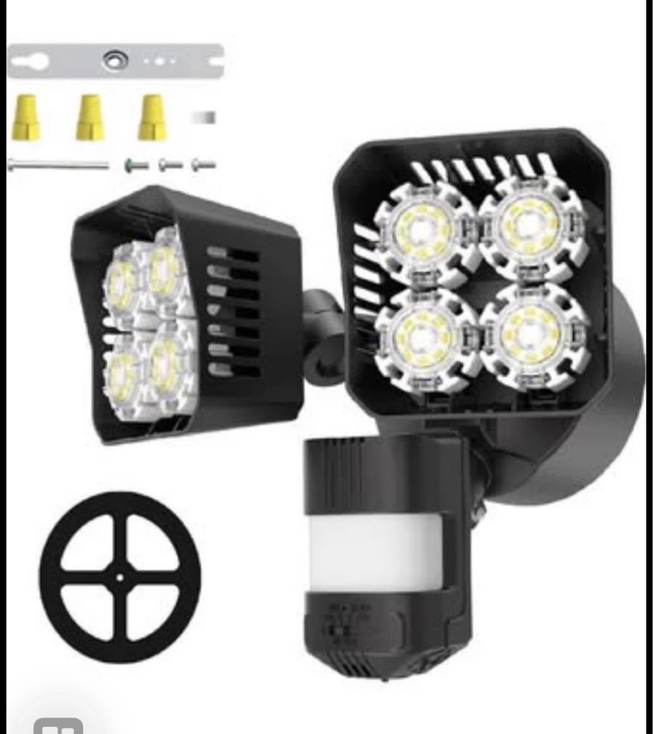 LED Motion Sensor Security Light