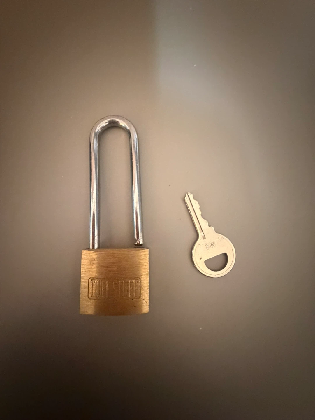 Tuff Stuff Long Shackle Padlock with 2 Keys - photo 4