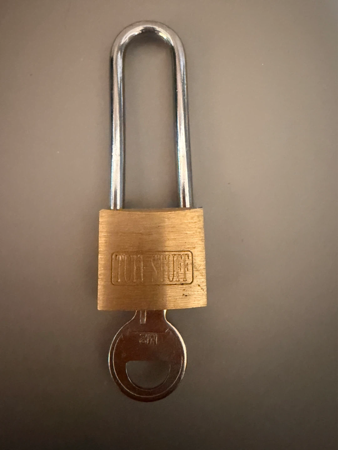 Tuff Stuff Long Shackle Padlock with 2 Keys - photo 2