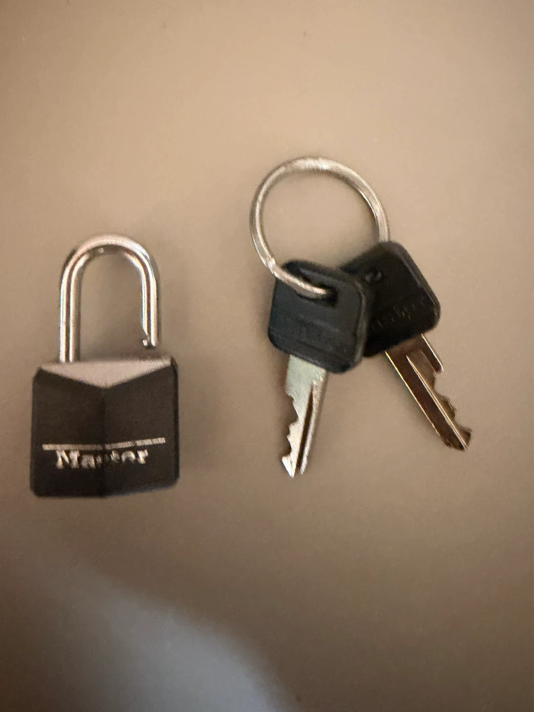 Master Lock Padlock with 2 Keys