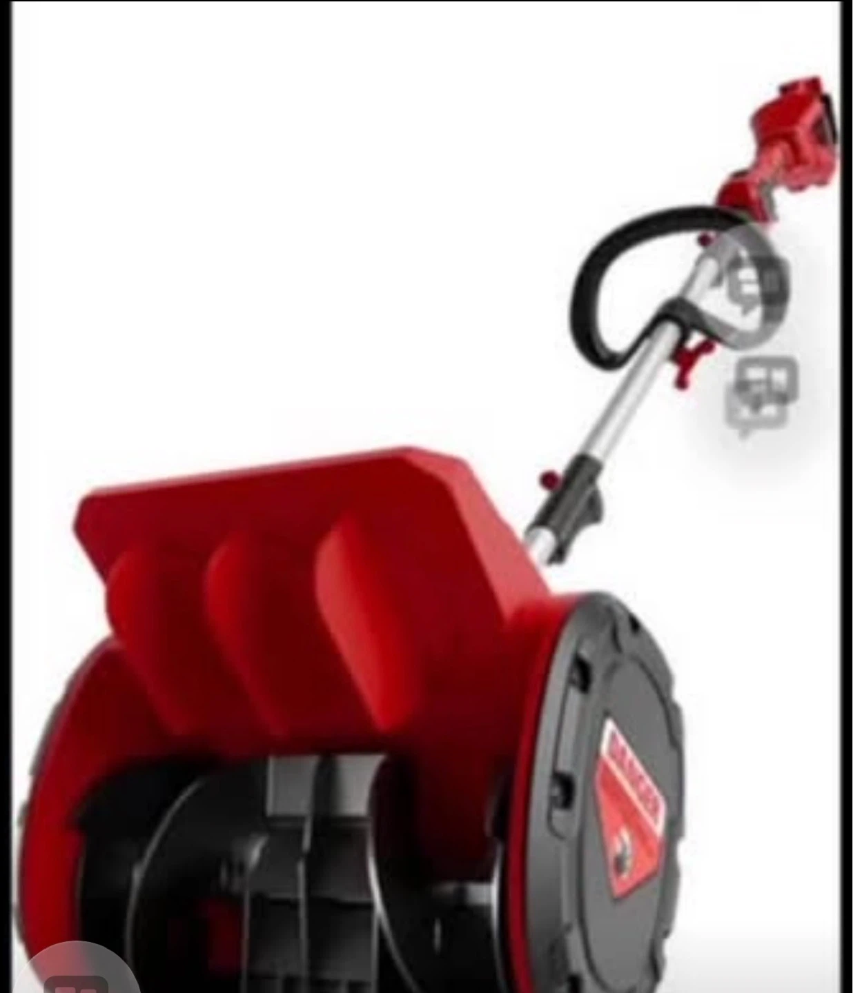 12-Inch Snow Shovel with Wheels (Tool Only) - photo 4